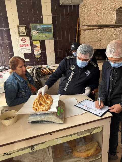 Gülnar Belediyesi Zabıta Ekipleri Fırın ve Pastaneleri Denetledi
