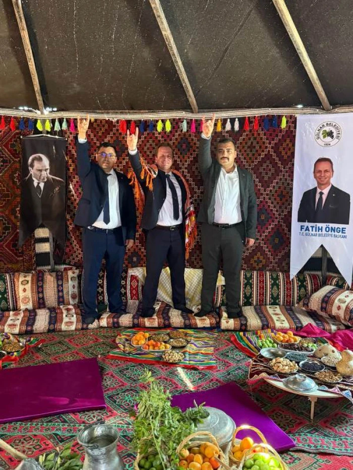 Başkan Önge 32.Erdemli Geleneksel Türkmen şölenine katıldı