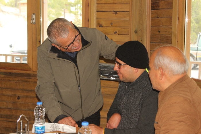 Başkan Önge Engelli Vatandaşlarla Yemekte Bir araya Geldi