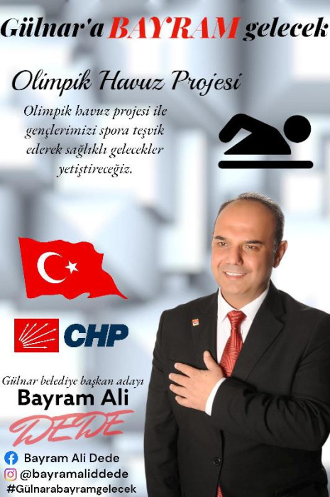 CHP Gülnar Belediye Başkan Adayı Bayram Ali Dede