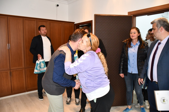 Başkan Fatih Önge Belediye Personelleriyle Bayramlaştı