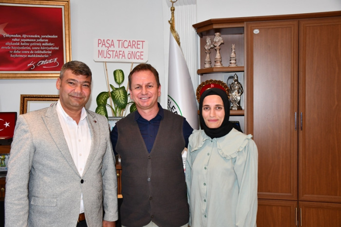 Başkan Fatih Önge Belediye Personelleriyle Bayramlaştı