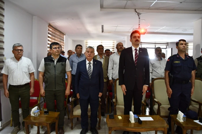 Gülnar, 2025 Orman Yangınları Sezonuna Hazırlık İçin Muhtarlarla Buluştu: Hedef Başardık, yine başaracağız