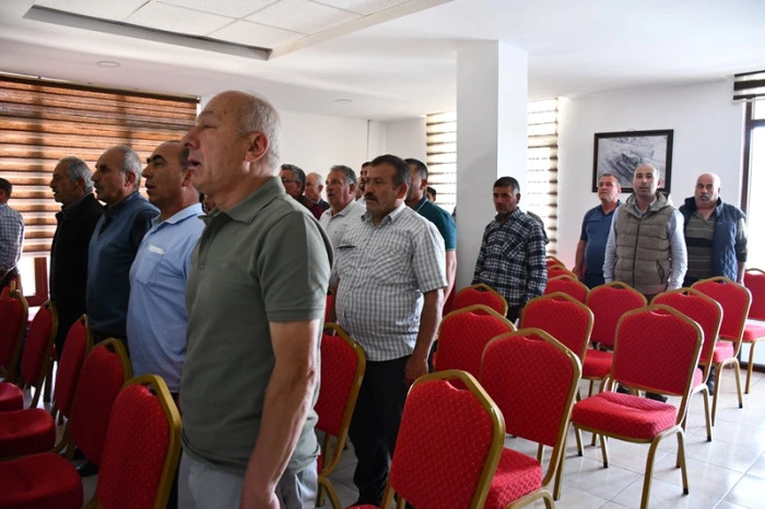 Gülnar, 2025 Orman Yangınları Sezonuna Hazırlık İçin Muhtarlarla Buluştu: Hedef Başardık, yine başaracağız
