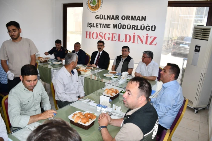 Gülnar, 2025 Orman Yangınları Sezonuna Hazırlık İçin Muhtarlarla Buluştu: Hedef Başardık, yine başaracağız