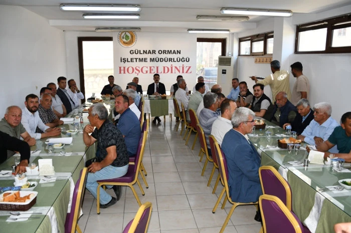 Gülnar, 2025 Orman Yangınları Sezonuna Hazırlık İçin Muhtarlarla Buluştu: Hedef Başardık, yine başaracağız
