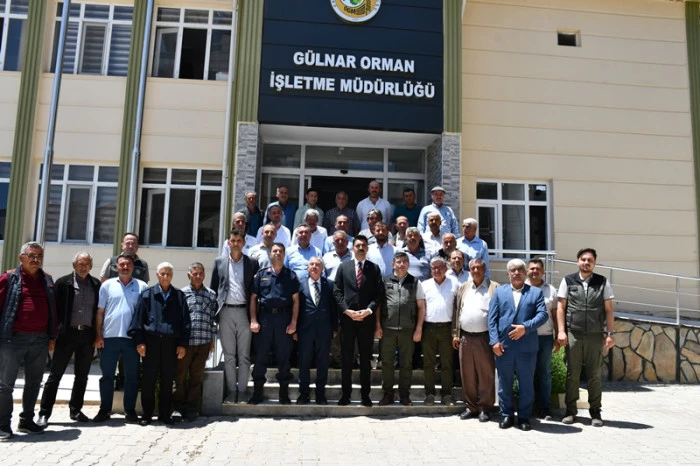 Gülnar, 2025 Orman Yangınları Sezonuna Hazırlık İçin Muhtarlarla Buluştu: Hedef Başardık, yine başaracağız
