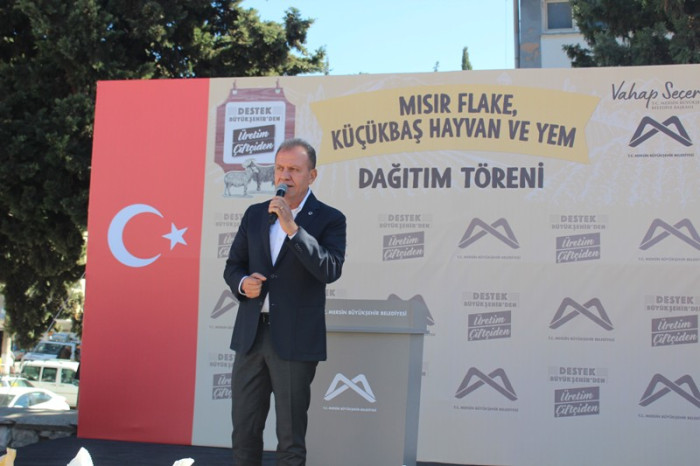 Mersin Büyükşehir Belediye Başkanı Vahap Seçer,Gülnar 'da