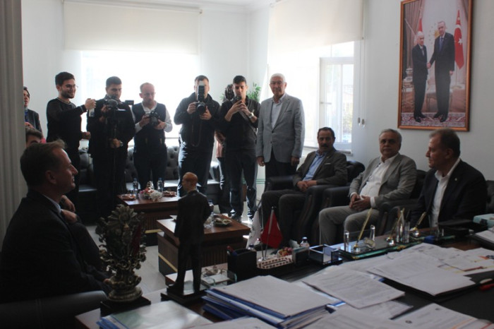 Mersin Büyükşehir Belediye Başkanı Vahap Seçer,Gülnar 'da
