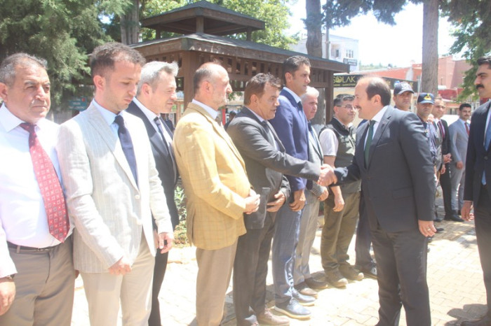 Mersin Valisi Ali Hamza Pehlivan Gülnar İlçesineZiyaretlerde bulundu