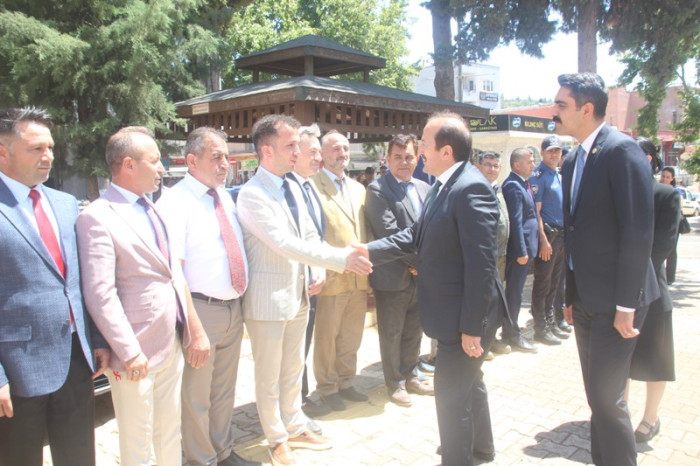 Mersin Valisi Ali Hamza Pehlivan Gülnar İlçesineZiyaretlerde bulundu