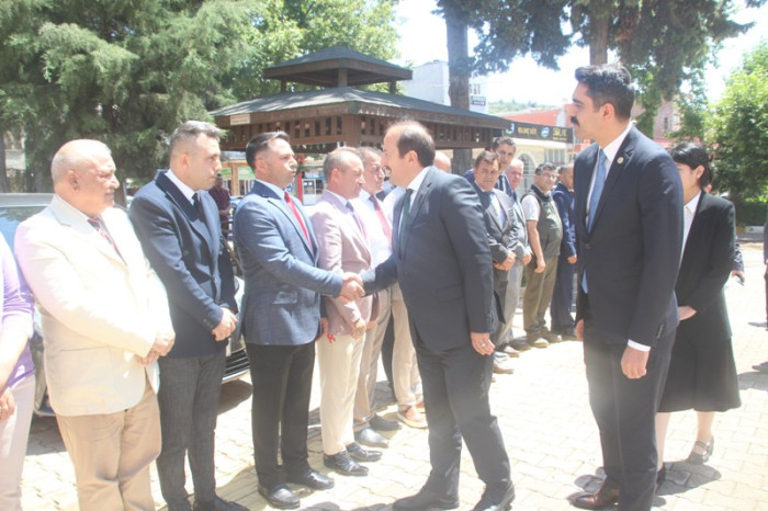 Mersin Valisi Ali Hamza Pehlivan Gülnar İlçesineZiyaretlerde bulundu