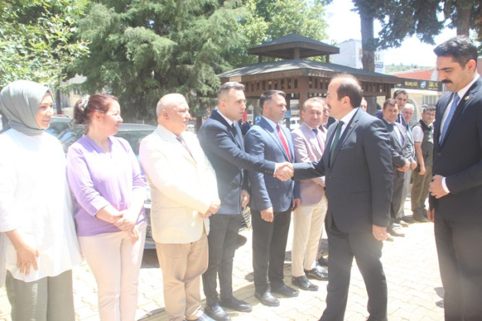 Mersin Valisi Ali Hamza Pehlivan Gülnar İlçesineZiyaretlerde bulundu
