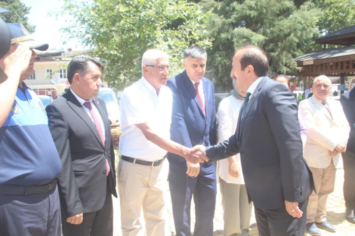 Mersin Valisi Ali Hamza Pehlivan Gülnar İlçesineZiyaretlerde bulundu