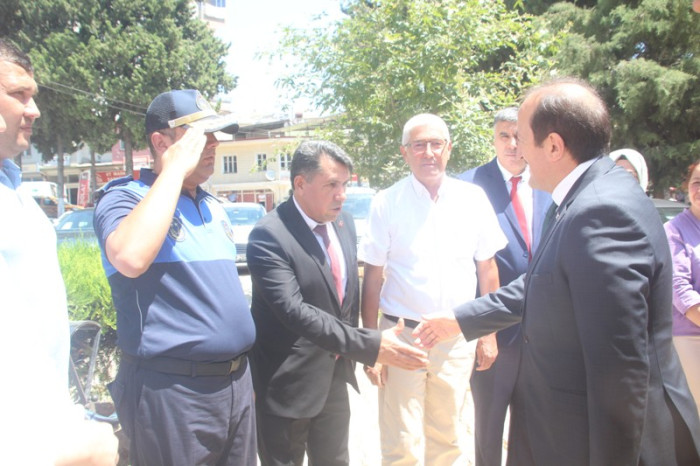 Mersin Valisi Ali Hamza Pehlivan Gülnar İlçesineZiyaretlerde bulundu