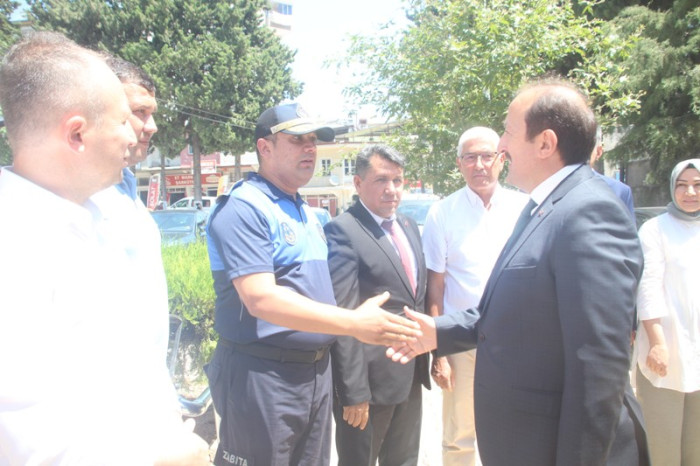 Mersin Valisi Ali Hamza Pehlivan Gülnar İlçesineZiyaretlerde bulundu