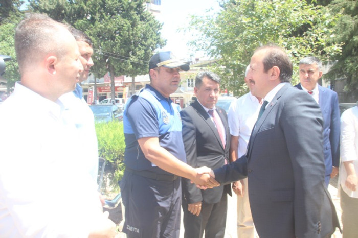 Mersin Valisi Ali Hamza Pehlivan Gülnar İlçesineZiyaretlerde bulundu