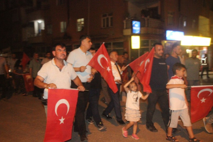 Gülnar’da Demokrasi ve Milli Birlik Günü kutlandı