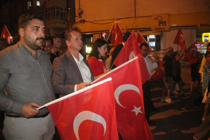 Gülnar’da Demokrasi ve Milli Birlik Günü kutlandı