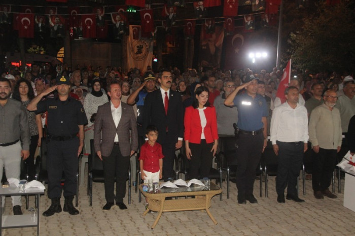 Gülnar’da Demokrasi ve Milli Birlik Günü kutlandı