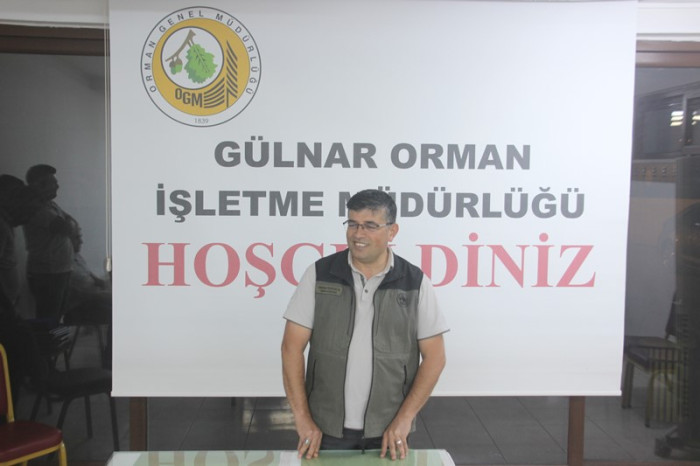 Gülnar Orman İşletme Müdürlüğünde Veda Yemeği Verildi