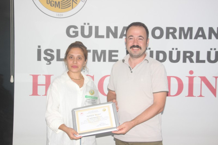 Gülnar Orman İşletme Müdürlüğünde Veda Yemeği Verildi