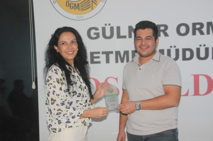 Gülnar Orman İşletme Müdürlüğünde Veda Yemeği Verildi