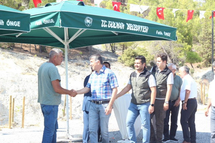Gülnar Belediyesinin Kuruluş yıl dönümü etkinlikleri kapsamında Gülnar Göletinin Açılışı İle Gerçekleşti