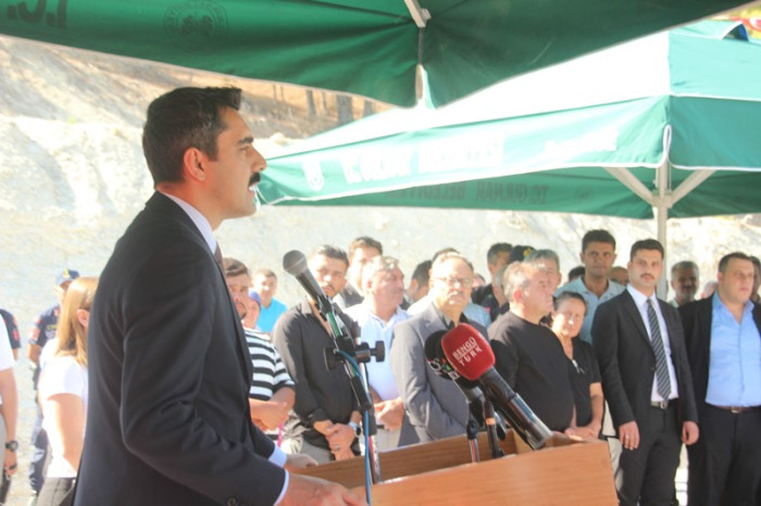 Gülnar Belediyesinin Kuruluş yıl dönümü etkinlikleri kapsamında Gülnar Göletinin Açılışı İle Gerçekleşti