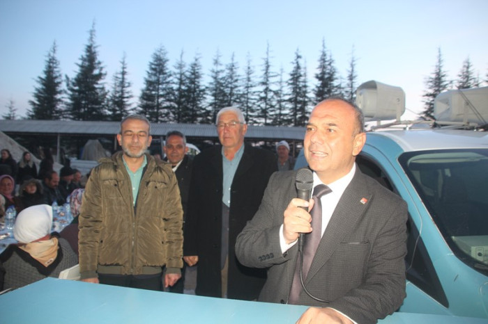 Başkan Adayı Dede Köseçoban Halkıyla İftar Yemeği Verdi