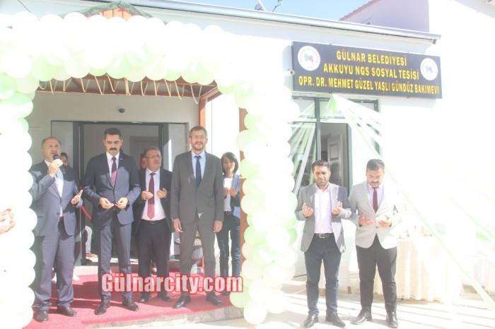 Gülnar'da Cumhuriyetin Kuruluşunun 100.Yılı için 4 proje nin açılışı gerçekleşti