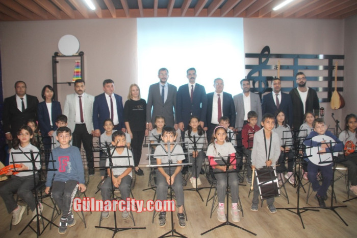Gülnar'da Cumhuriyetin Kuruluşunun 100.Yılı için 4 proje nin açılışı gerçekleşti
