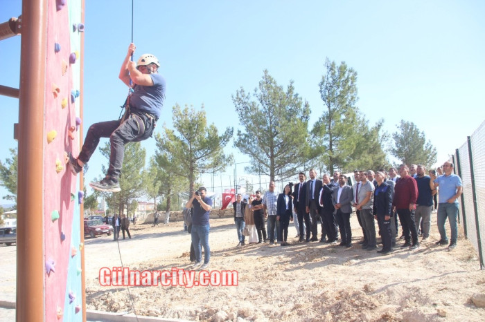 Gülnar'da Cumhuriyetin Kuruluşunun 100.Yılı için 4 proje nin açılışı gerçekleşti
