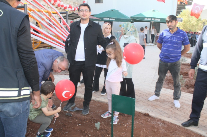 100.Yıla Özel 100 Çınar Fidanı Dikildi