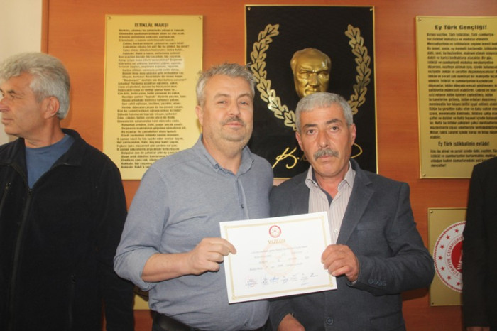 Gülnar Belediye Başkanı Fatih Önge Mazbatasını Aldı