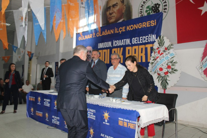 Ak Parti Gülnar 7.İlçe Kongresi Gerçekleşti