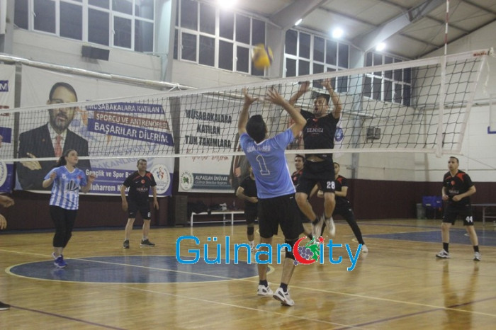 Kurumlar arası yapılan Voleybol Turnuvasında Gülnar İlçe Milli Eğitim Takımı birinci oldu.