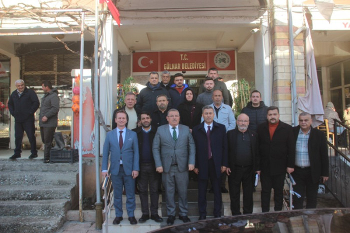 AK Parti MKYK Üyesi Mustafa Sever, Gülnar’da Mahalle Muhtarları ve sanayicilerle bir araya geldi