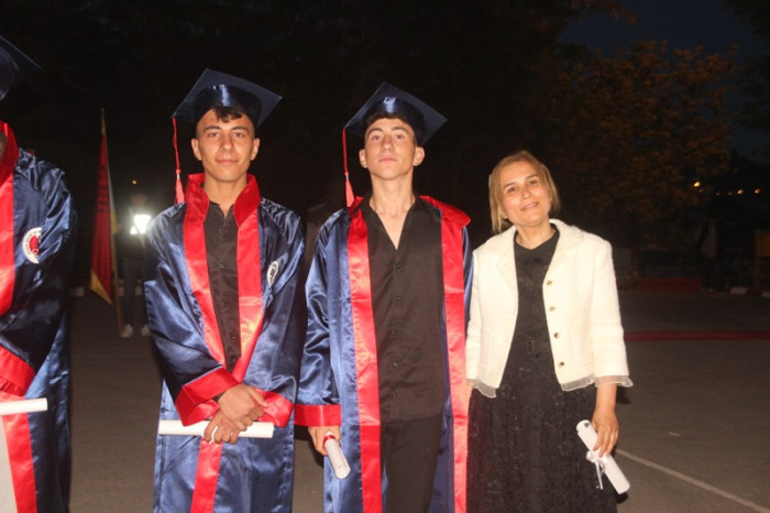 Gülnar Mesleki ve Teknik Anadolu Lisesinden 55 Öğrenci mezun oldu