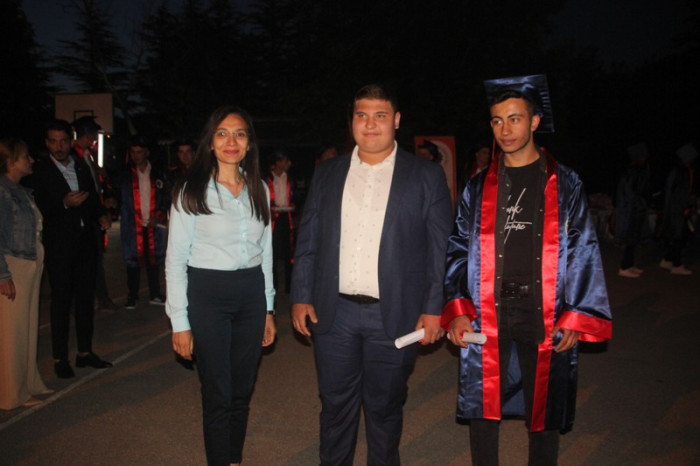 Gülnar Mesleki ve Teknik Anadolu Lisesinden 55 Öğrenci mezun oldu