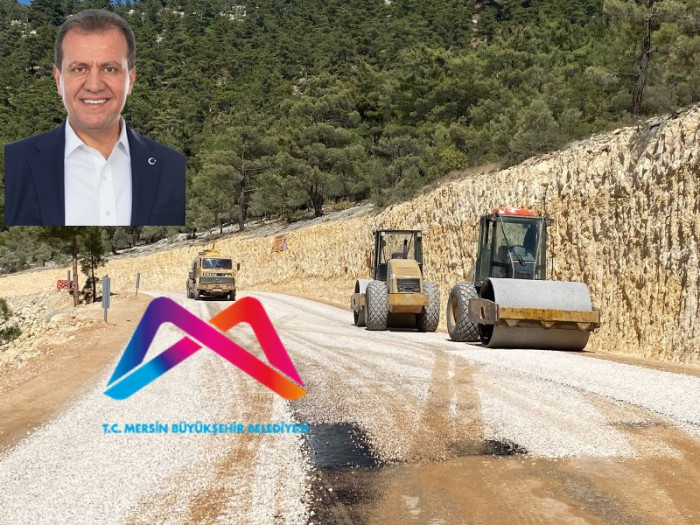 Mersin Büyükşehir Belediyesi Gülnar Koordinasyon ekipleri tarafından tek seferde 10 km uzunluğunda 12 metre genişliğinde asfalt çalışmasına başlandı.
