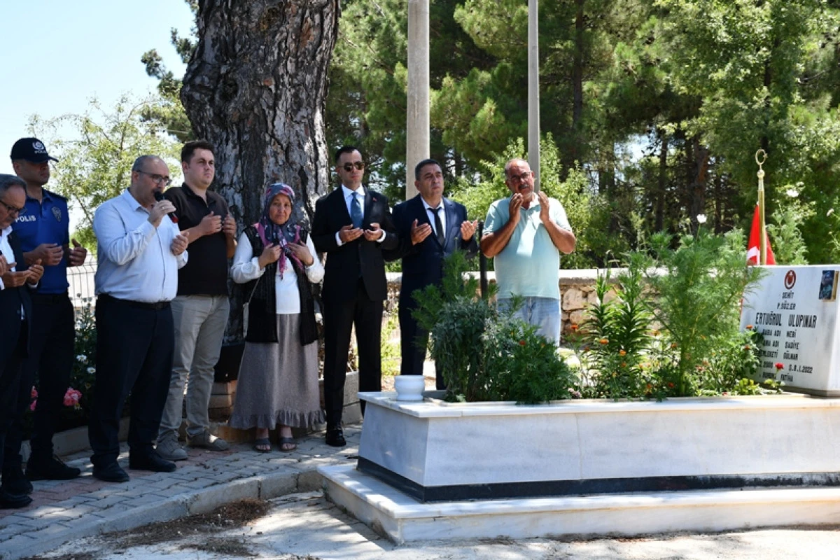 15 Temmuz Demokrasi ve Milli Birlik G&uuml;n&uuml; kapsamında G&uuml;lnar&rsquo;da anma programı d&uuml;zenlendi