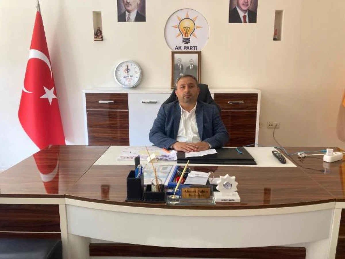 AK Parti Gülnar İlçe Başkanı Ahmet Şahin'den 2024-2025 Eğitim Öğretim Yılı Yıl Sonu  Mesajı
