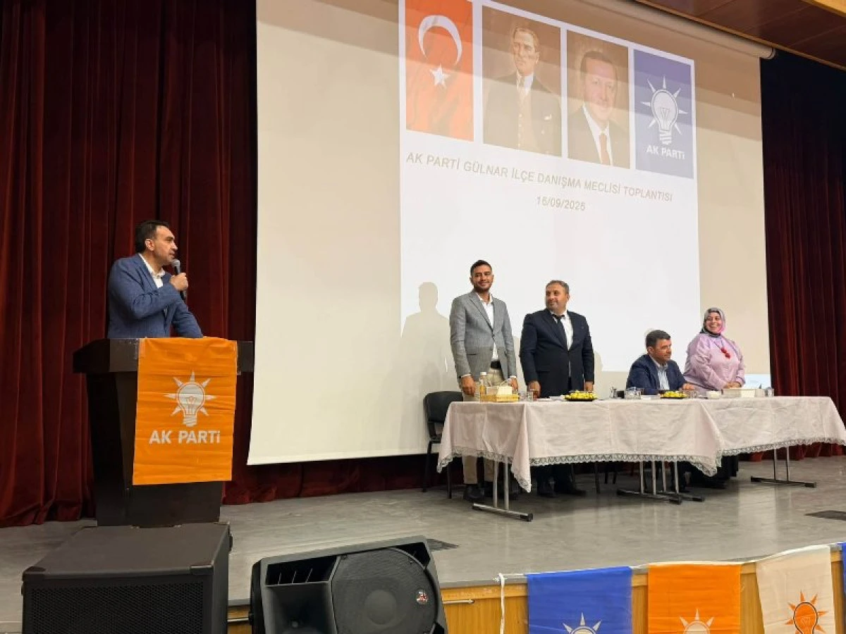 AK Parti G&uuml;lnar İl&ccedil;e Danışma Meclisi&rsquo;nde Birlik ve Beraberlik Vurgusu