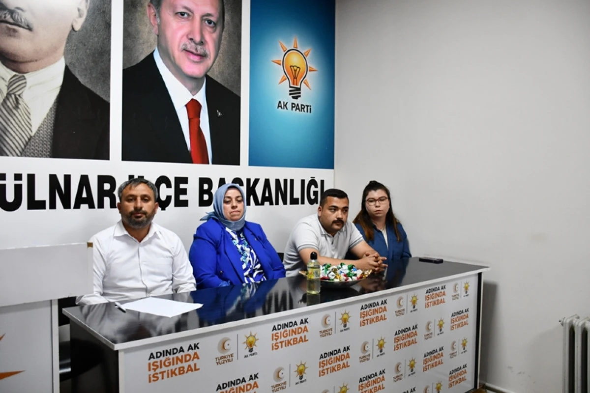 Ak Parti Gülnar İlçe Teşkilatı'nda Bayramlaşma Programı