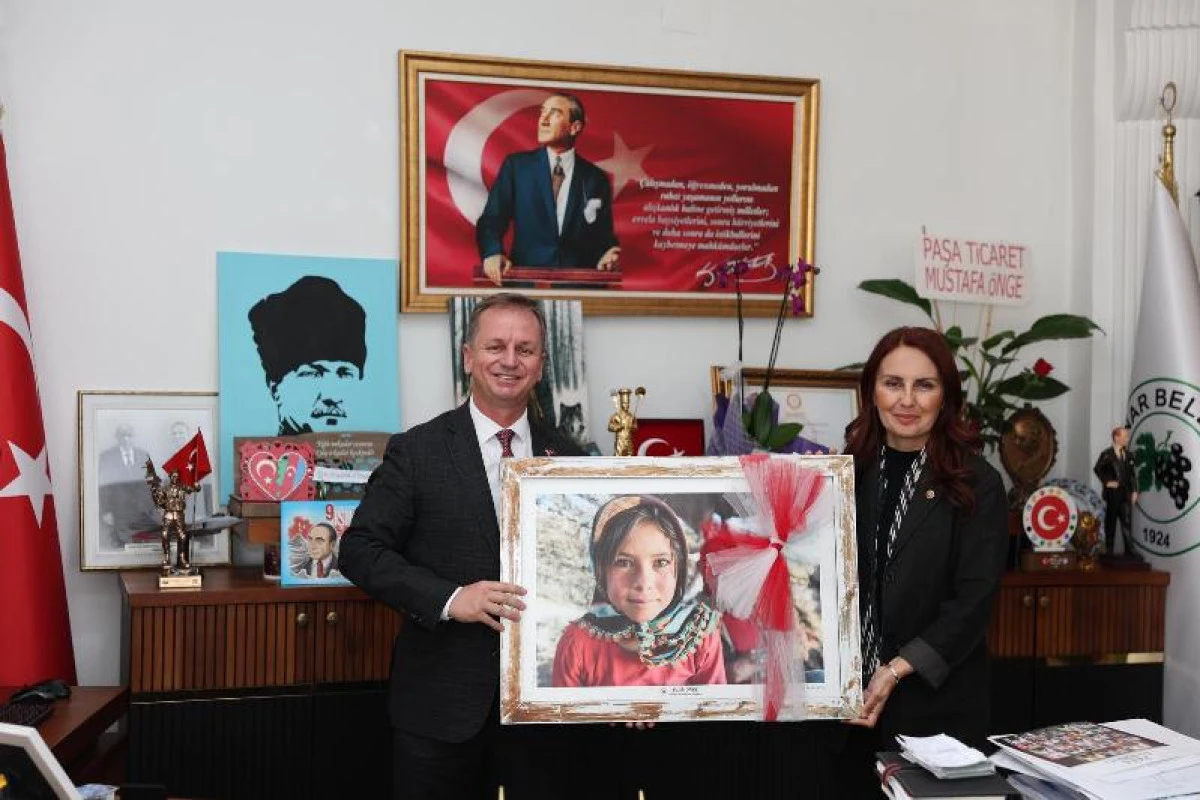 AK Parti Mersin Milletvekili S&ouml;ylemez&rsquo;den G&uuml;lnar Belediyesi&rsquo;ni Ziyaret Etti