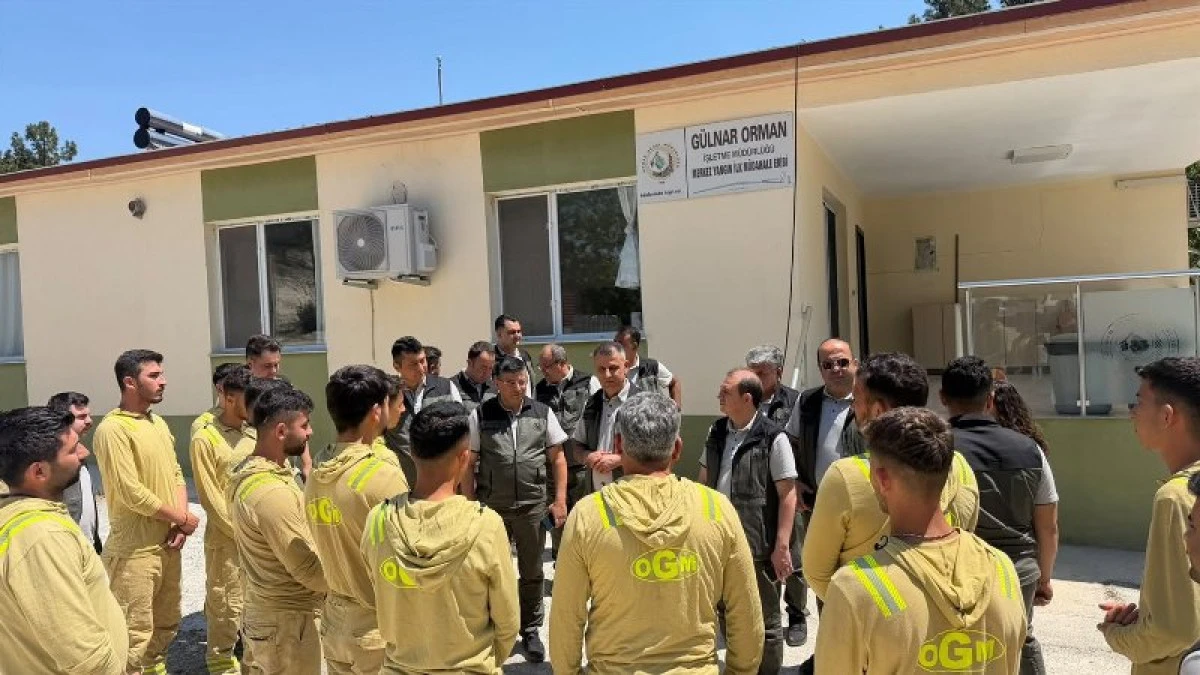 Akduman G&uuml;lnar Orman İşletme M&uuml;d&uuml;rl&uuml;ğ&uuml;n&uuml; Ziyaret Etti