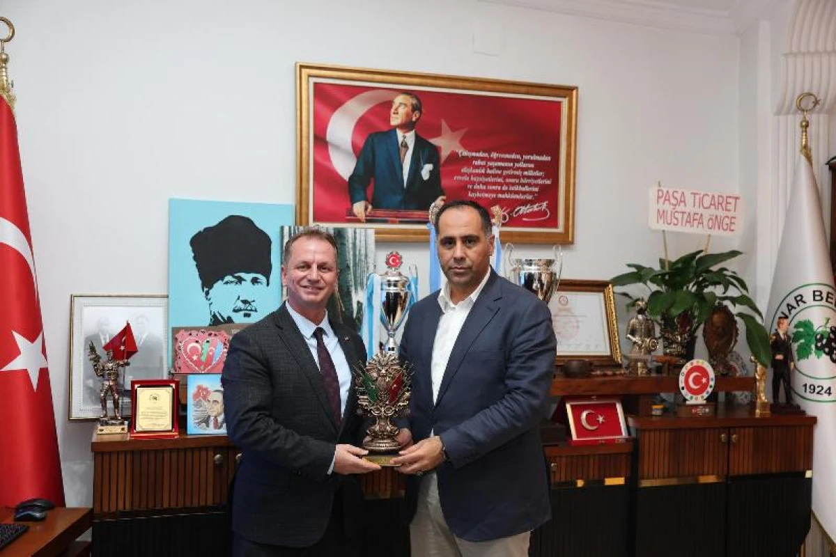 Ali Kıratlı G&uuml;lnar&rsquo;da Ziyaretlerde Bulundu