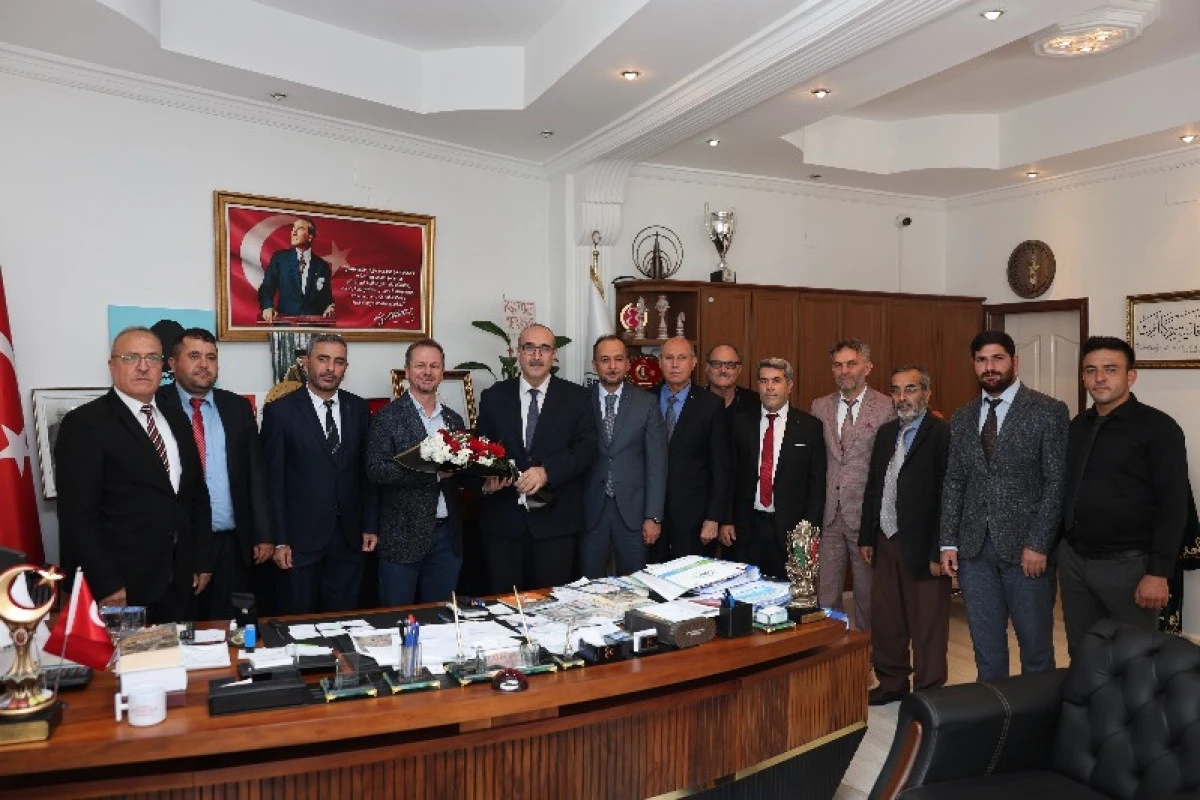 Başkan Önge, Din Görevlilerini Makamında Ağırladı