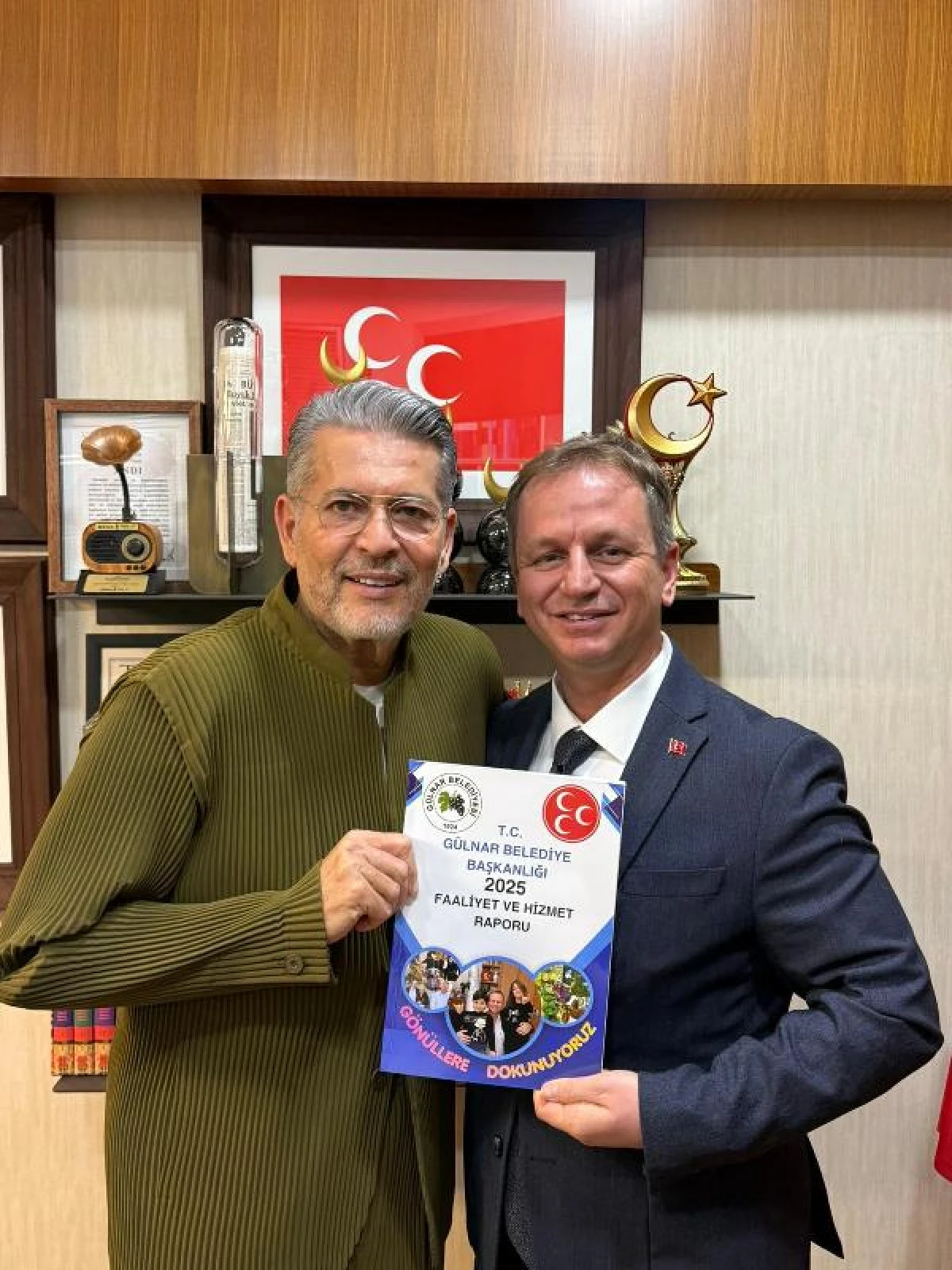 Başkan &Ouml;nge Milletvekili Uysal'ı Ziyaret Etti